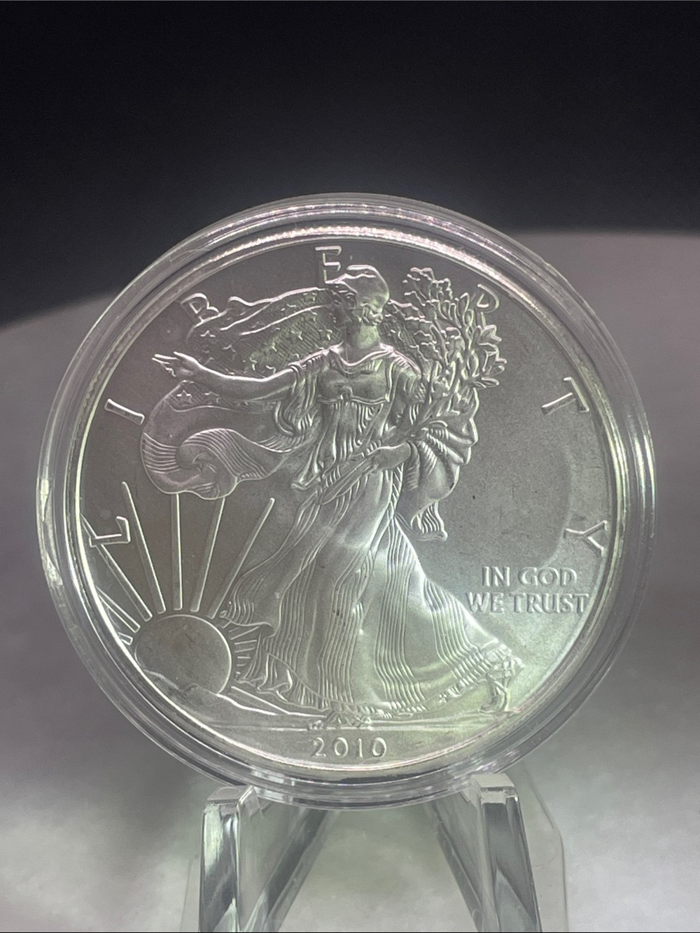 2010 American Silver Eagle 999 Fine Silver